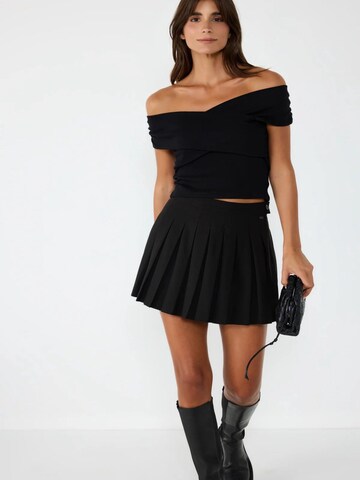 No Matter What Top in Black