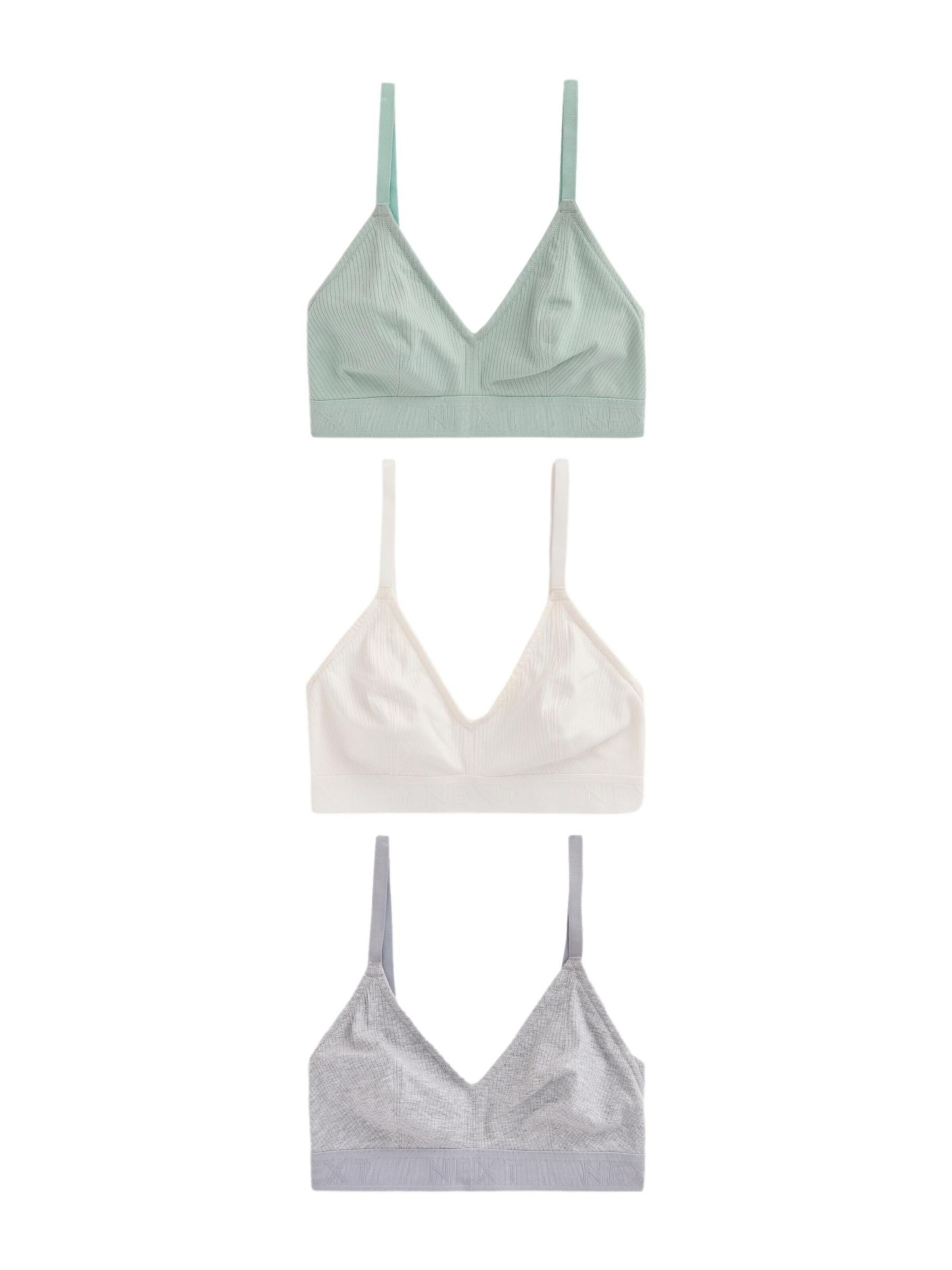 Next Triangel BH in Beige: Vorderseite