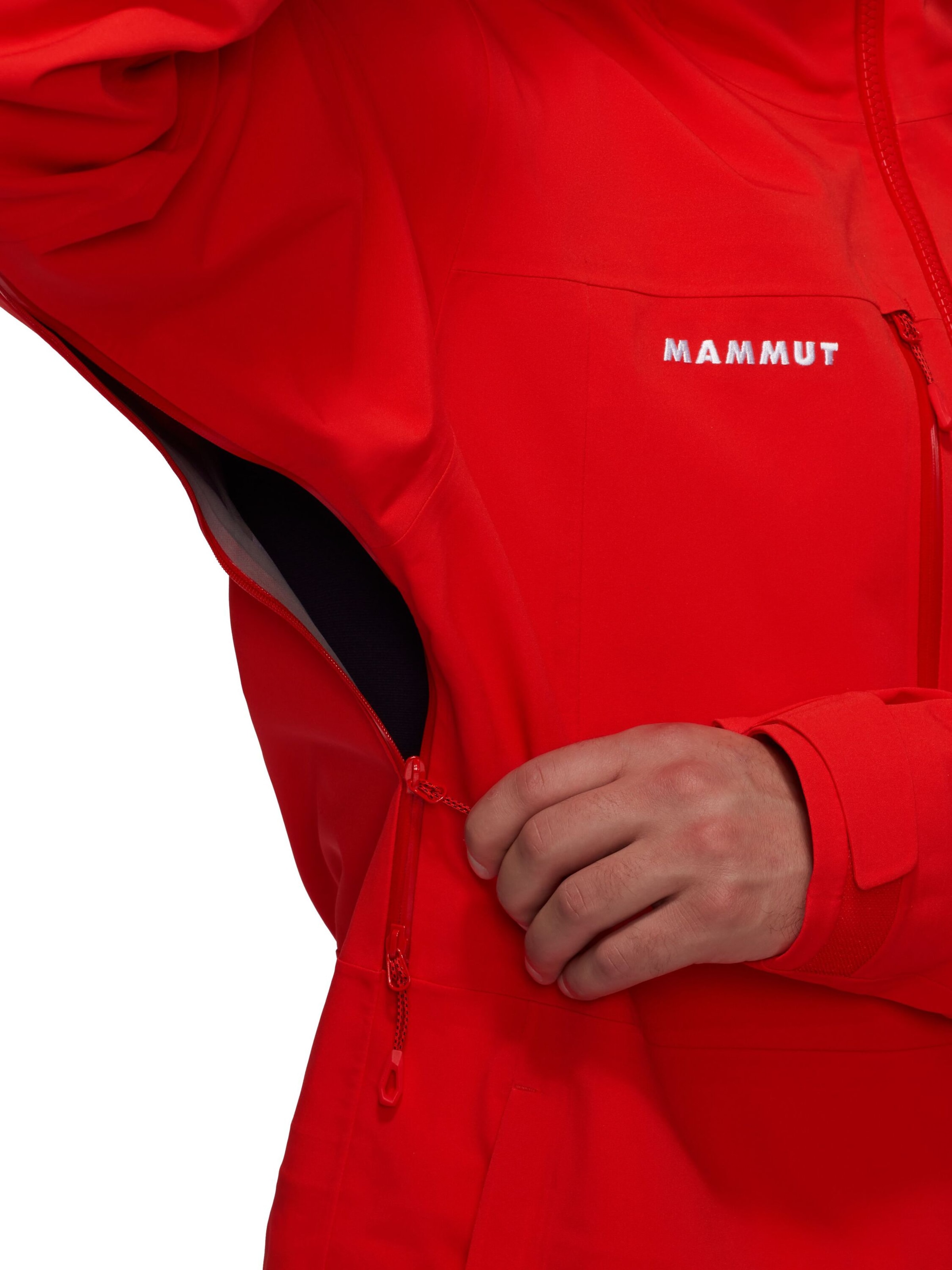 MAMMUT Athletic Jacket 'Stoney' in Red