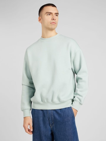 JACK & JONES Sweatshirt 'VIBE' i grön: framsida