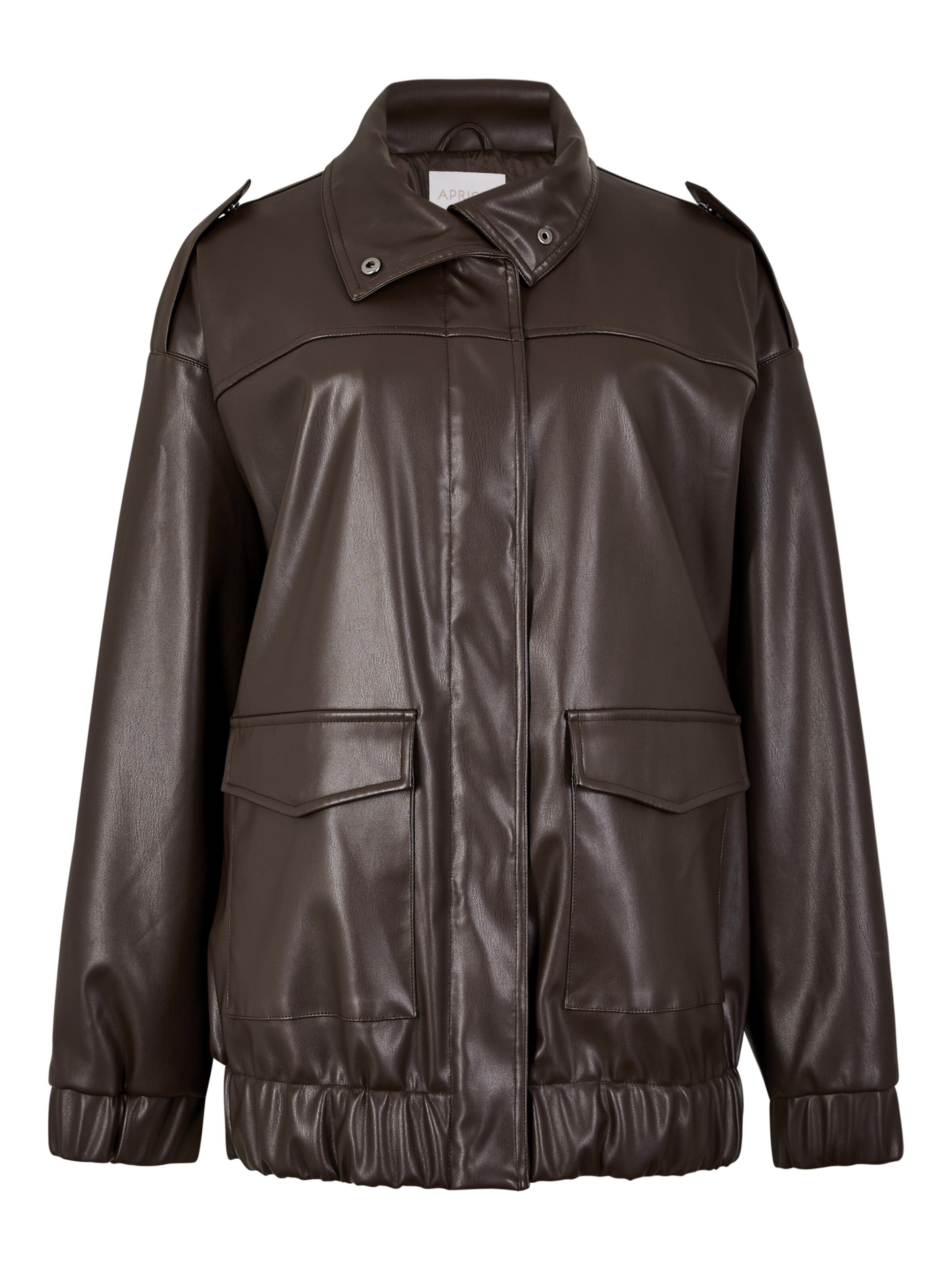 Apricot Oversized Jacket ' ' in Braun: Vorderseite