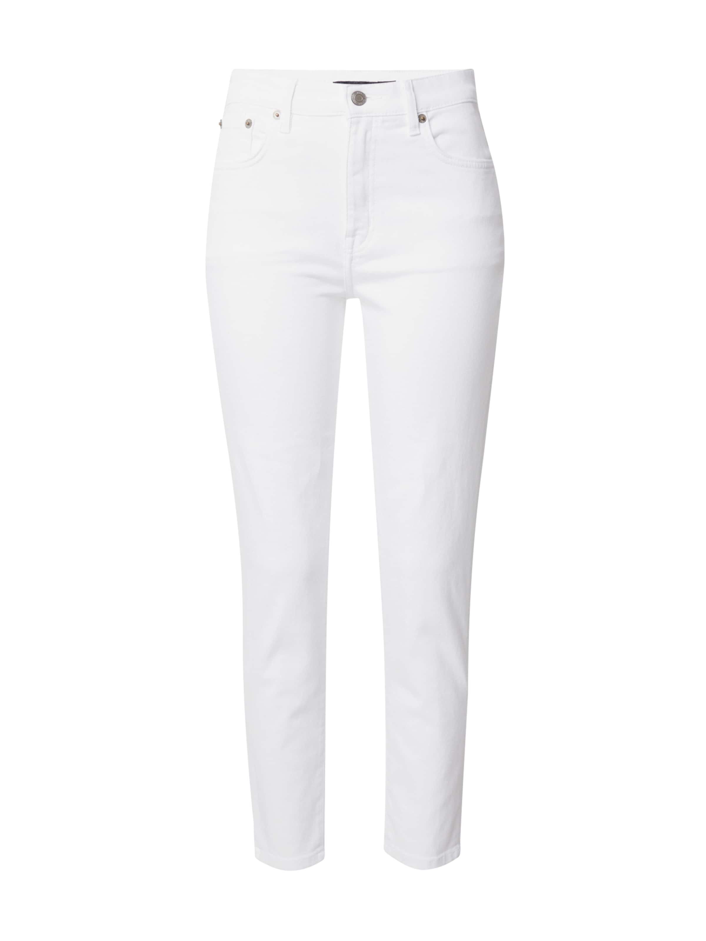 Lauren Ralph Lauren Jean en 27 en blanc denim, Vue avec produit
