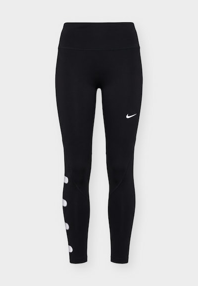 NIKE Pantalon de sport 'Tempo Flash' en XS en gris argenté / noir, Vue avec produit