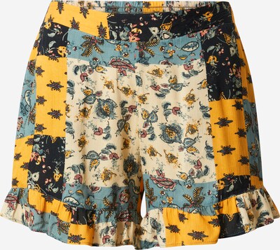 Nasty Gal Pants in Kitt / Night blue / yellow gold / Jade, Item view