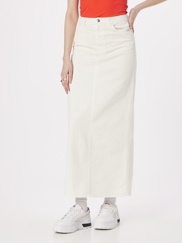 WEEKDAY Skirt 'Alexa' in White: front