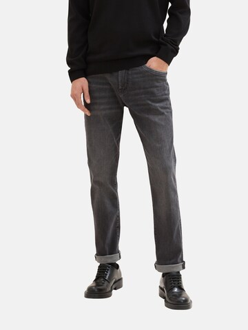 TOM TAILOR Slimfit Jeans 'Josh' in Grijs: voorkant