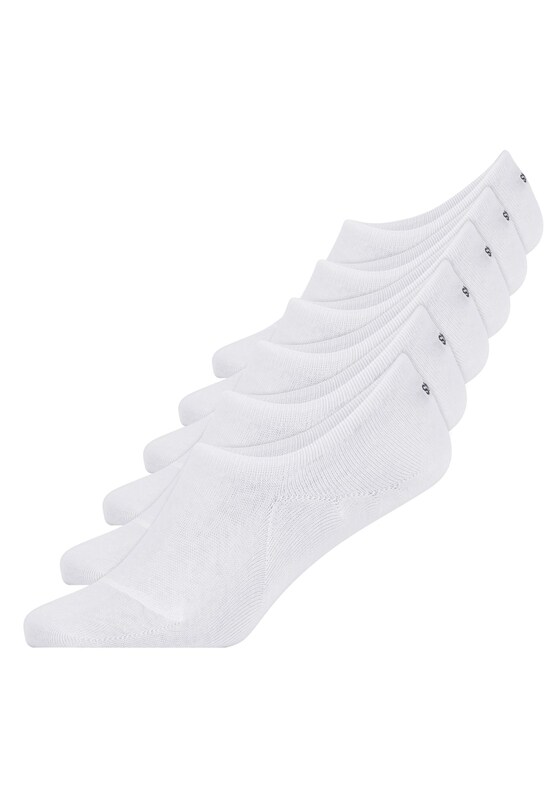 SNOCKS Ankle Socks in White