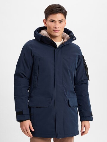 Parka d’hiver ' ICE PILOT ' PME Legend en bleu : devant