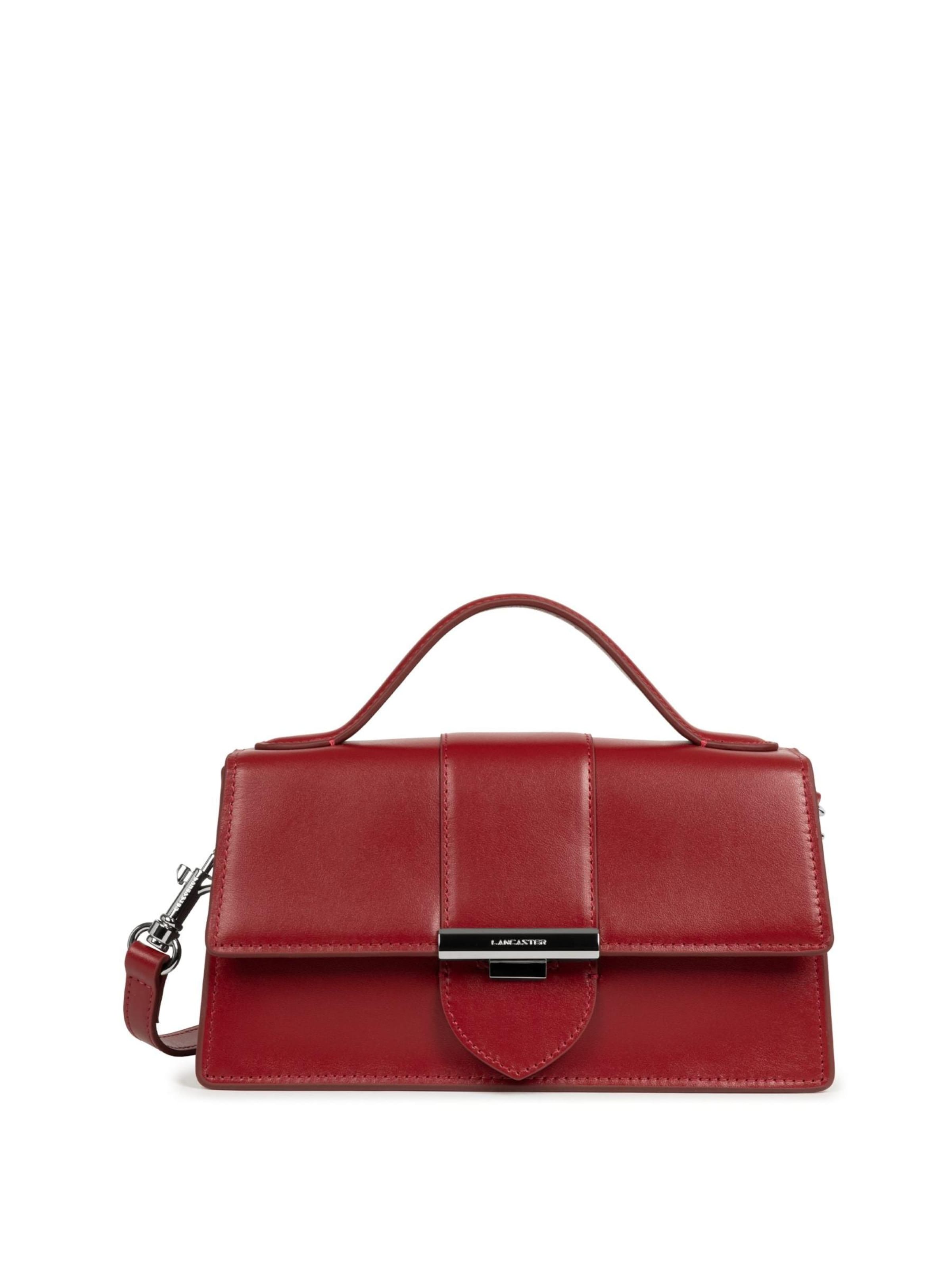 Sacs à main 'Ily' LANCASTER Paris en rouge : devant