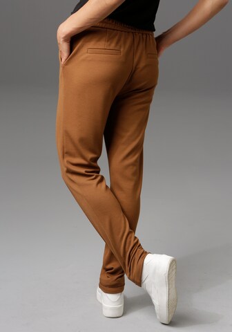 Aniston CASUAL Slim fit Pants in Brown