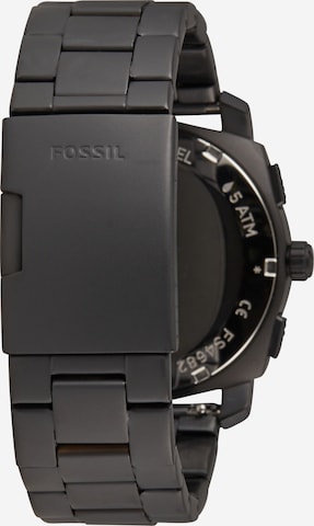 FOSSIL Uhr 'Machine' in Schwarz