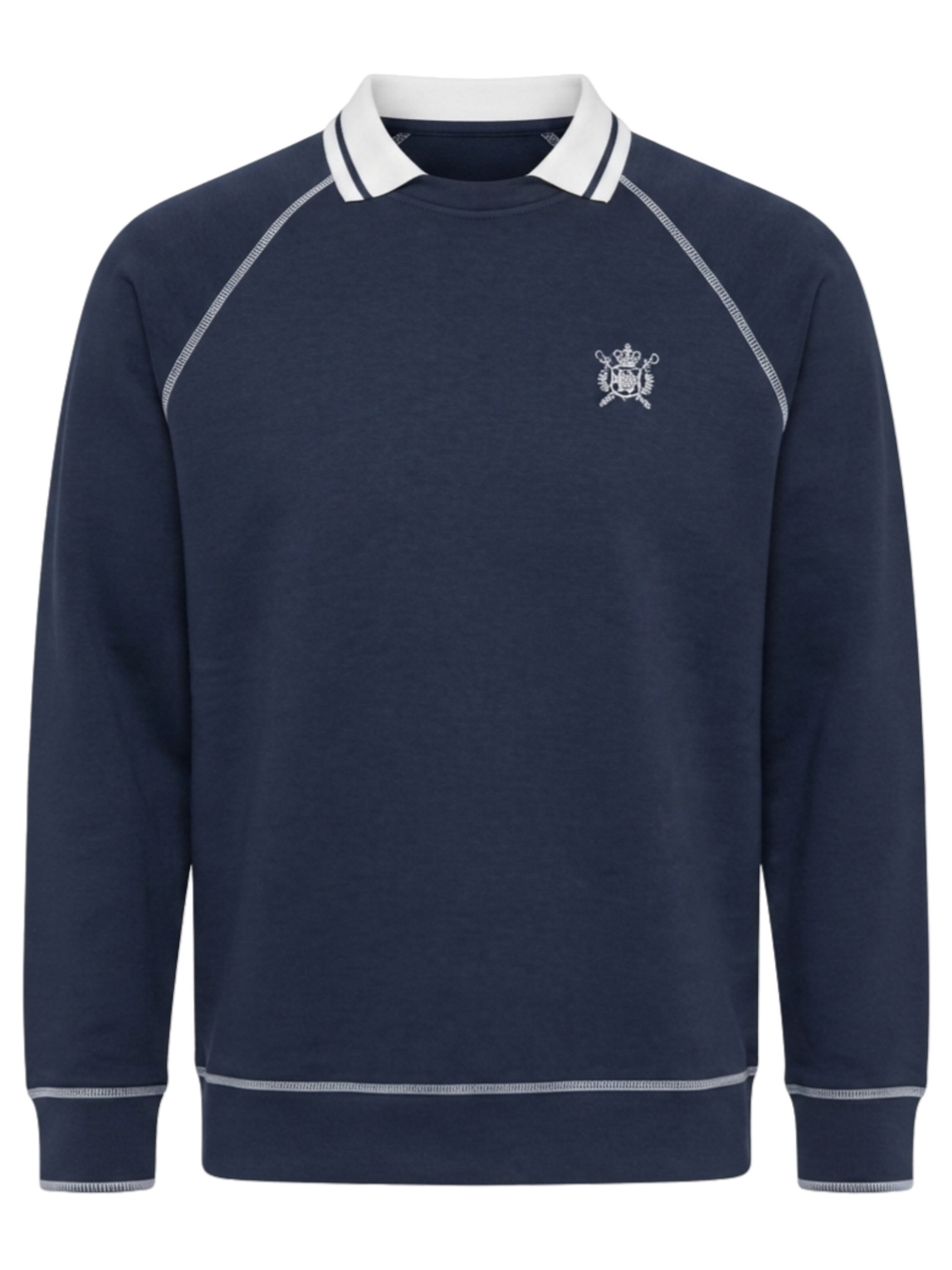 Felpa di Ombre in blu: frontale