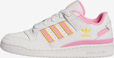 ADIDAS ORIGINALS Låg sneaker 'Forum' i gul / orange / rosa / vit, Produktvy