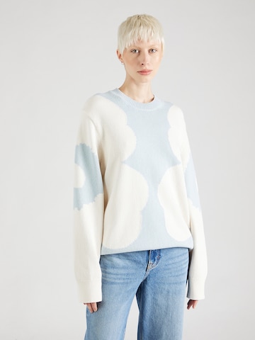 Pullover di Marimekko in bianco: frontale