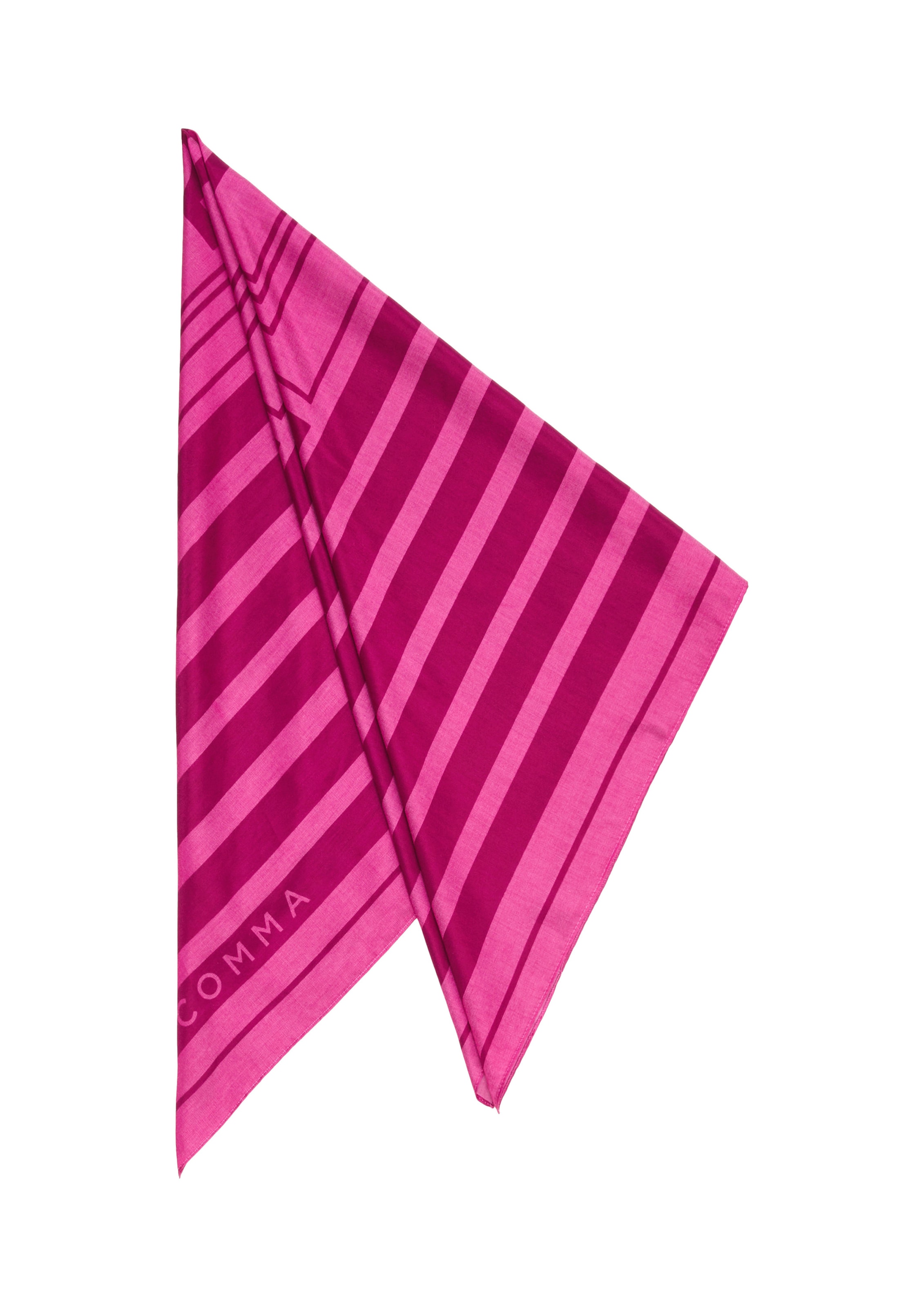 Écharpe COMMA en rose : devant