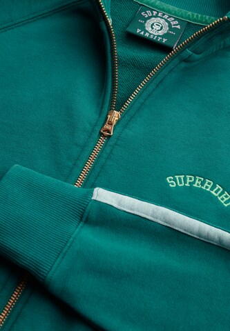 Superdry Trainingsjack in Groen