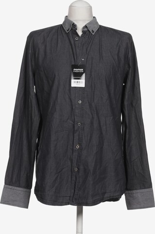 BOSS Orange Button Up Shirt in XL in Grey: front