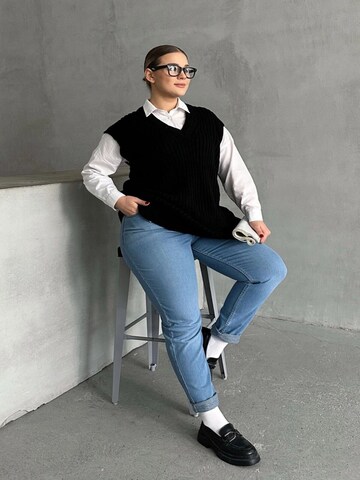 Pull-over Stil Diva en noir