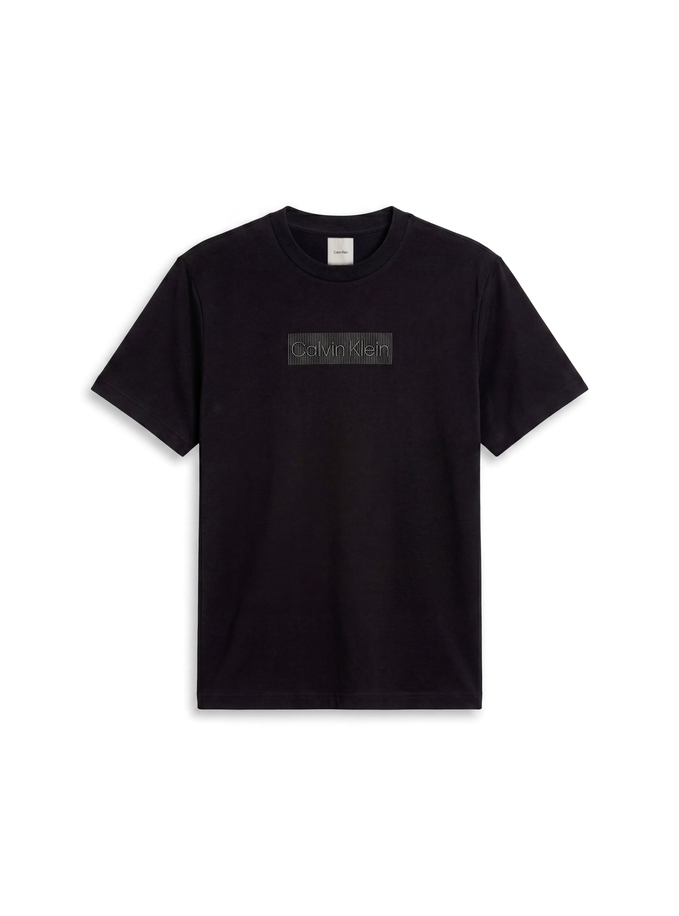 T-Shirt '20S' Calvin Klein en noir : devant