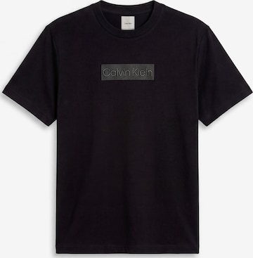 T-Shirt '20S' Calvin Klein en noir : devant
