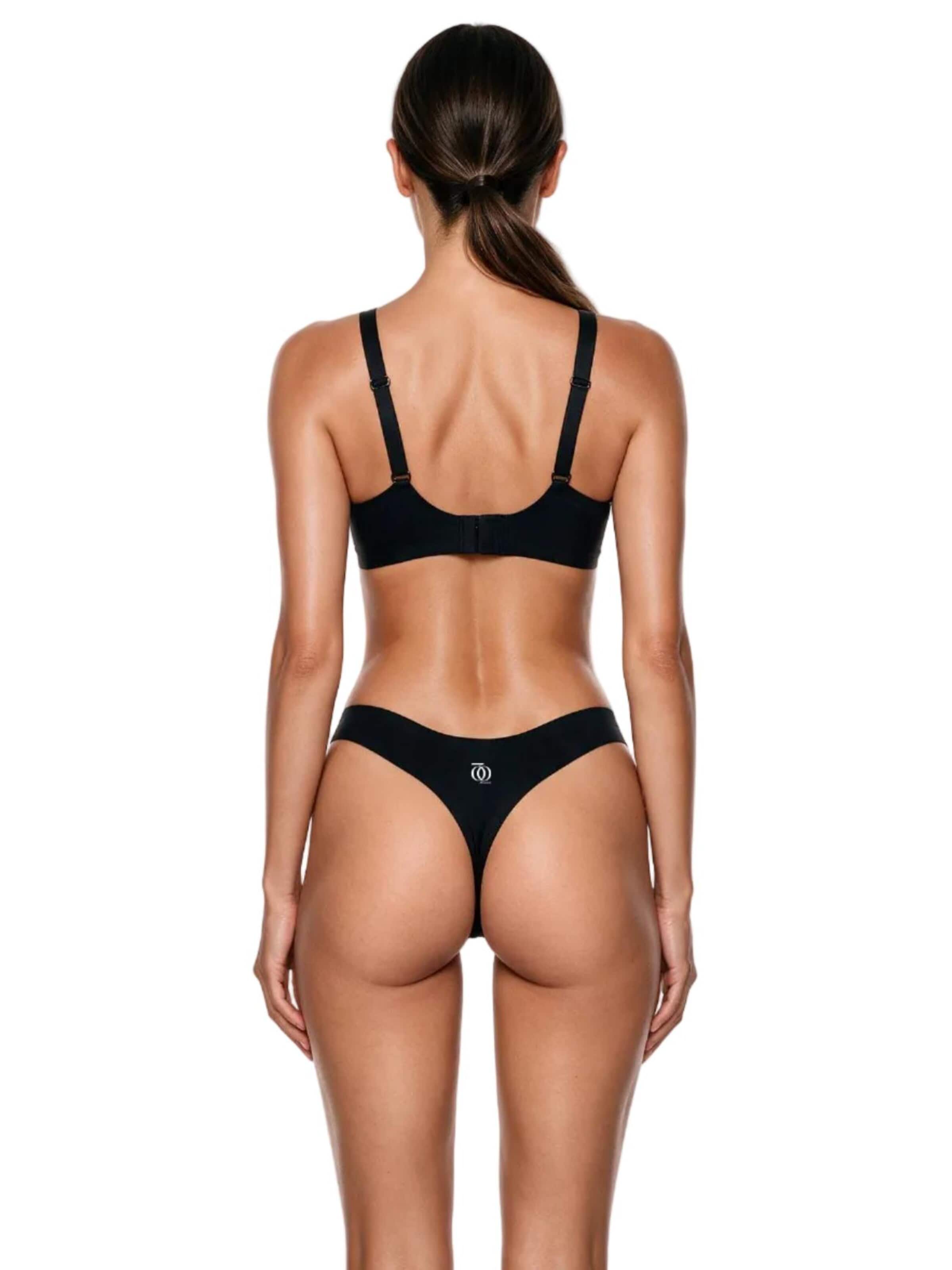 GOD SAVE QUEENS Spodnje hlačke 'Second Skin Thong' | siva barva