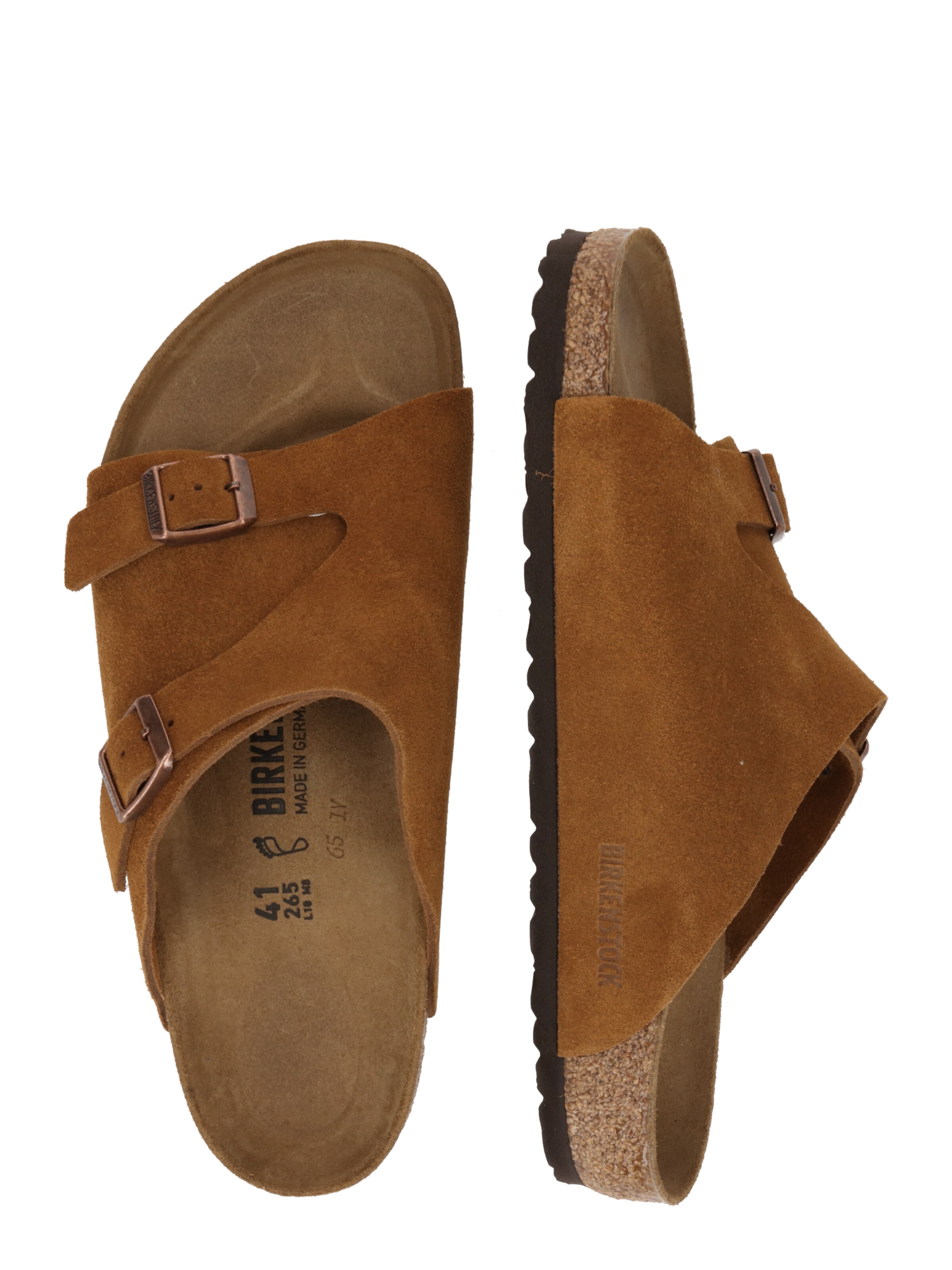 BIRKENSTOCK Mule 'Zürich' in Brown