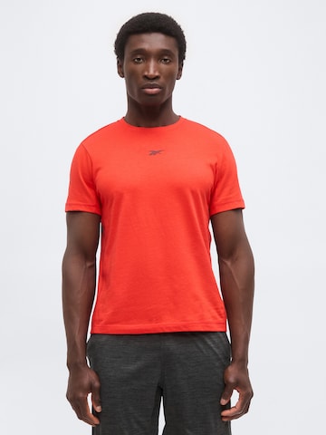 Reebok Funkcionális felső 'ATHLETE' - piros: elől