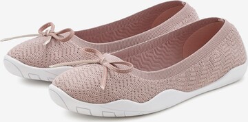 Ballerines LASCANA en rose