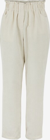 Regular Pantalon PIECES Curve en beige : devant