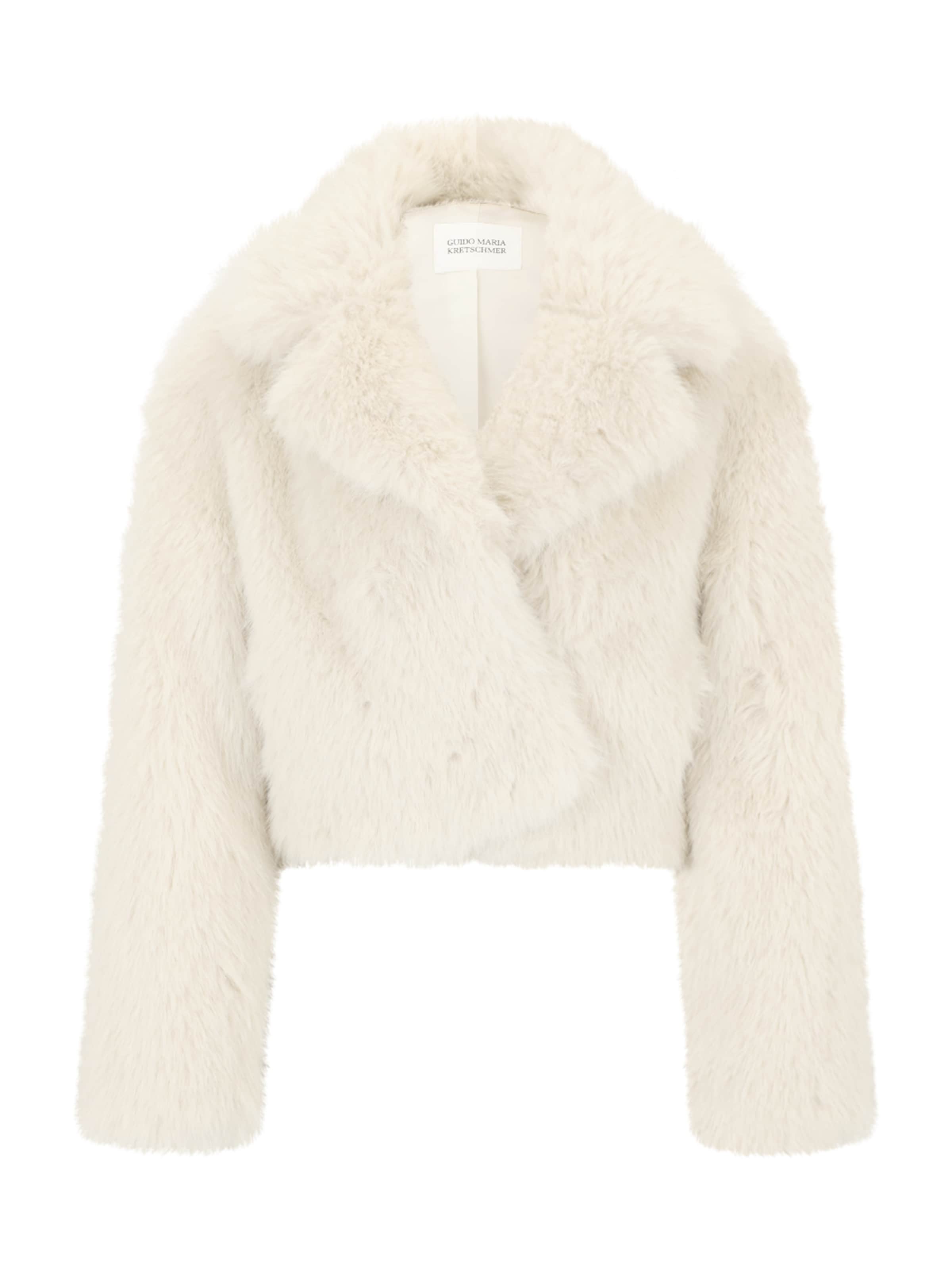 Guido Maria Kretschmer Women Φθινοπωρινό και ανοιξιάτικο μπουφάν 'Daria' σε λευκό: μπροστά