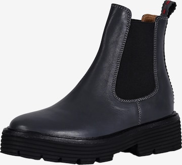 Crickit Chelsea boots 'Ninja' in Grijs: voorkant