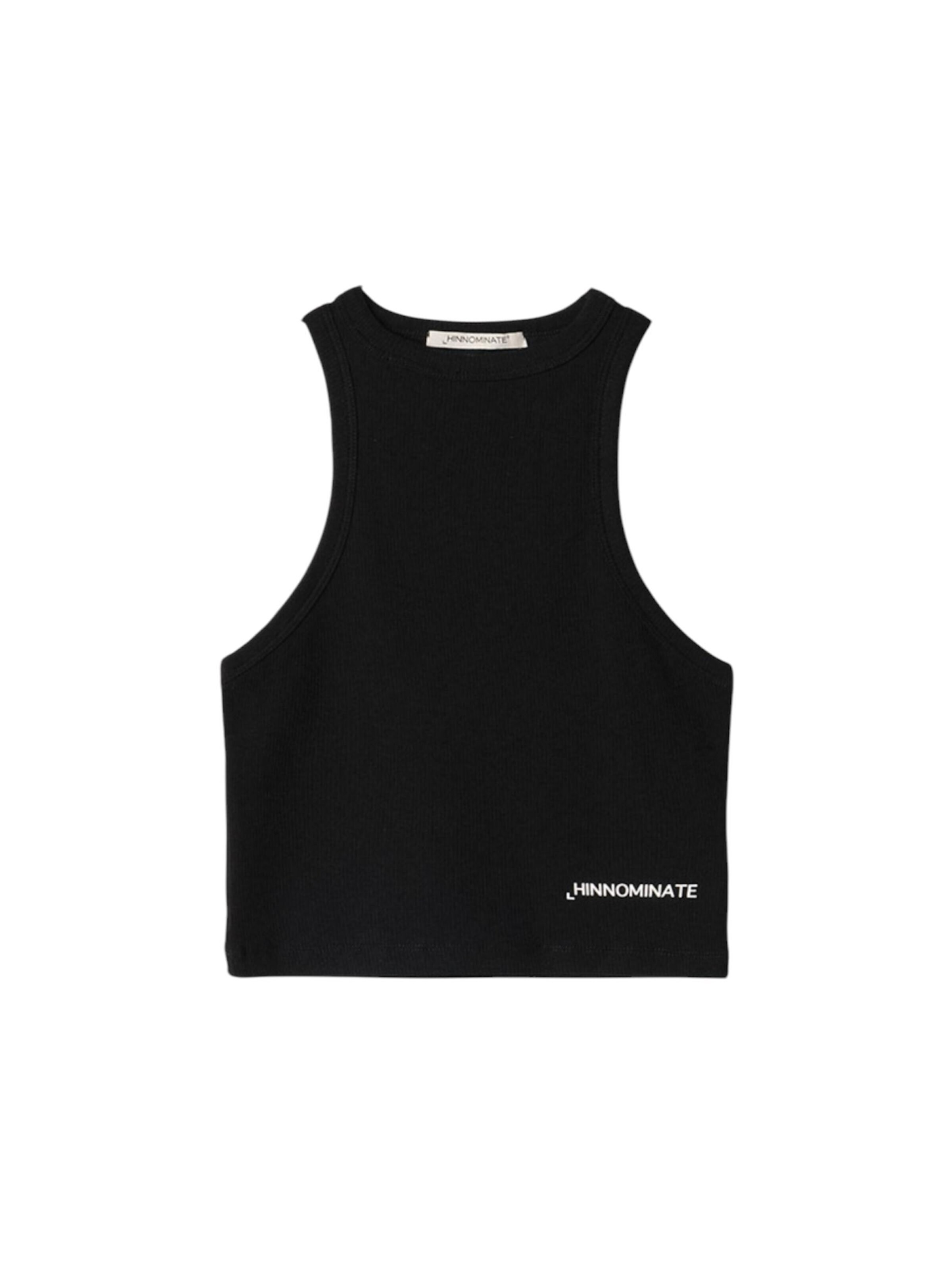 HINNOMINATE Top in Black: front