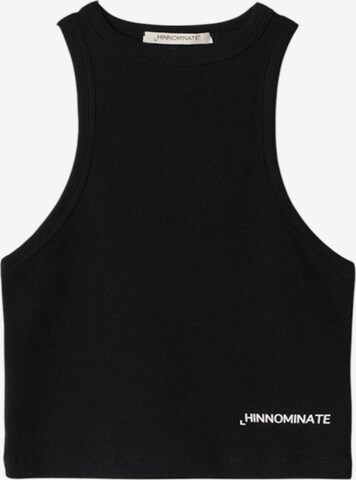 Top di HINNOMINATE in nero: frontale