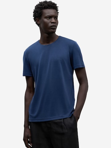 Adolfo Dominguez - Camiseta en azul: frente