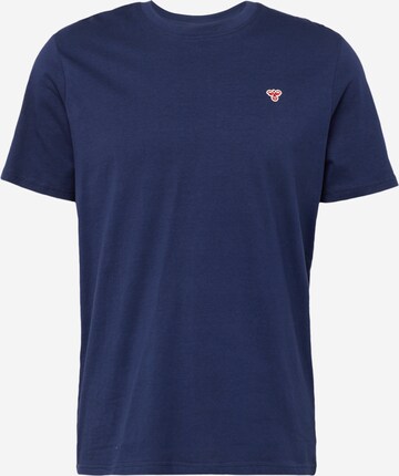 T-Shirt 'Fred' Hummel en bleu : devant