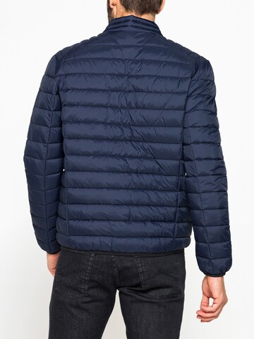 Carrera Jeans Outdoor jacket 'Upright-Collar' in Blue