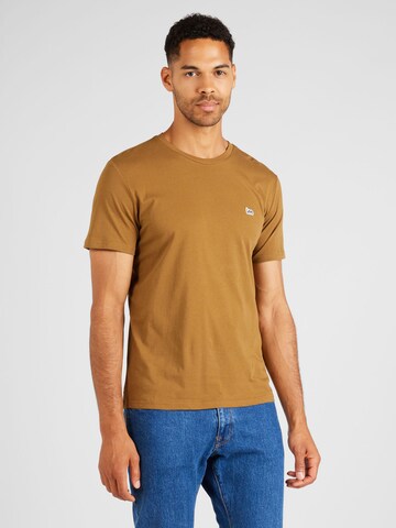 T-Shirt Lee en beige : devant