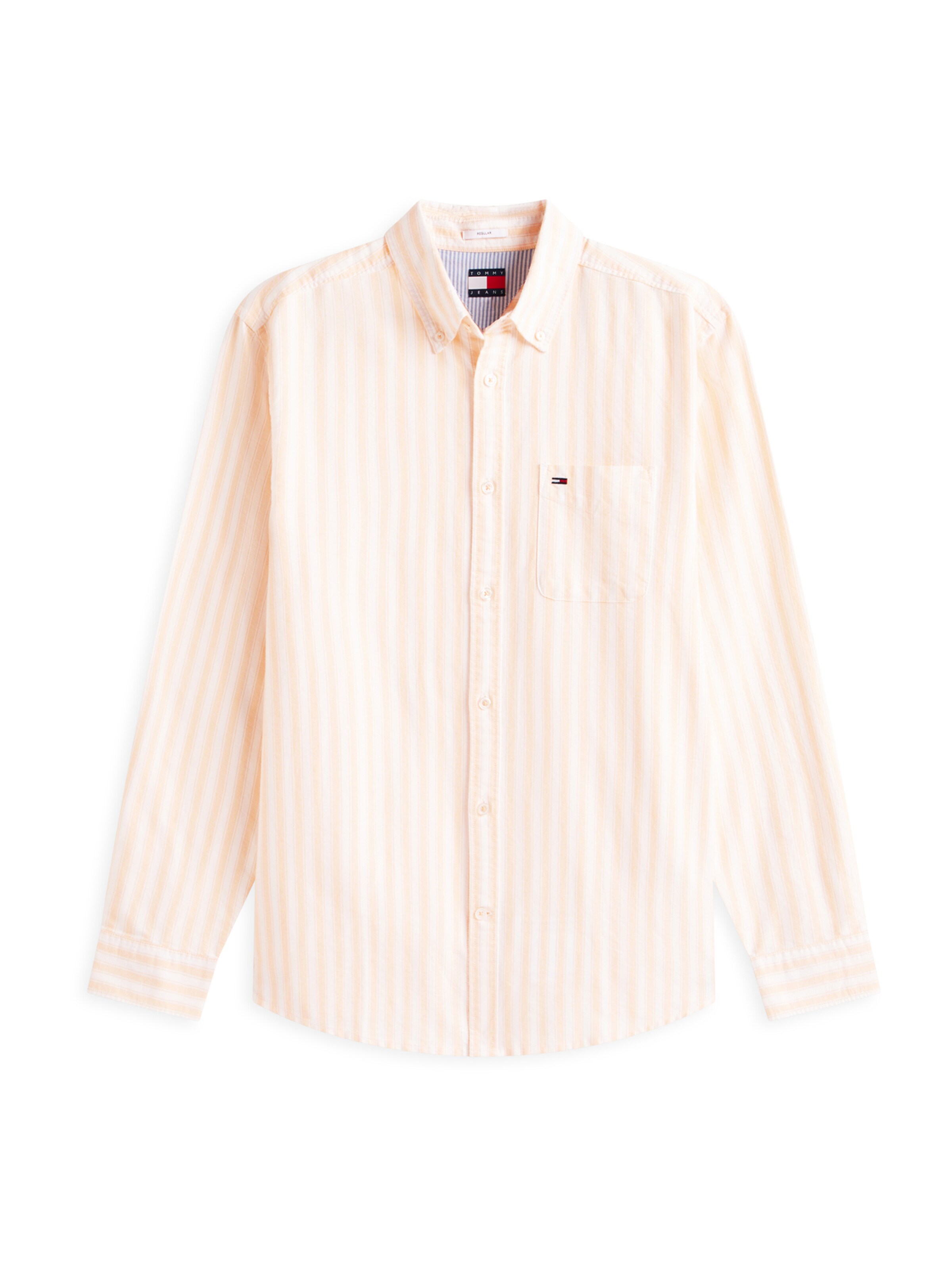 Camicia di Tommy Jeans in arancione: frontale