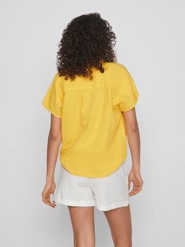 VILA Blouse 'Lania' in Yellow