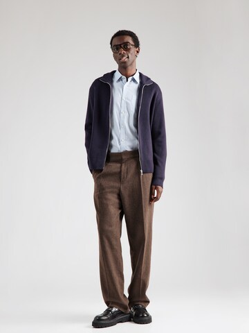 Lindbergh Knit cardigan in Blue