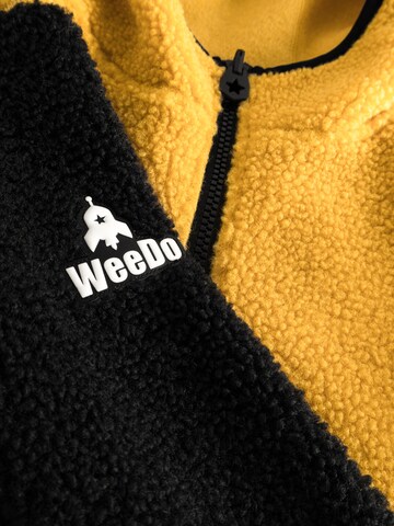 WeeDo Fleece Jacket 'TEDDY BEAR' in Yellow