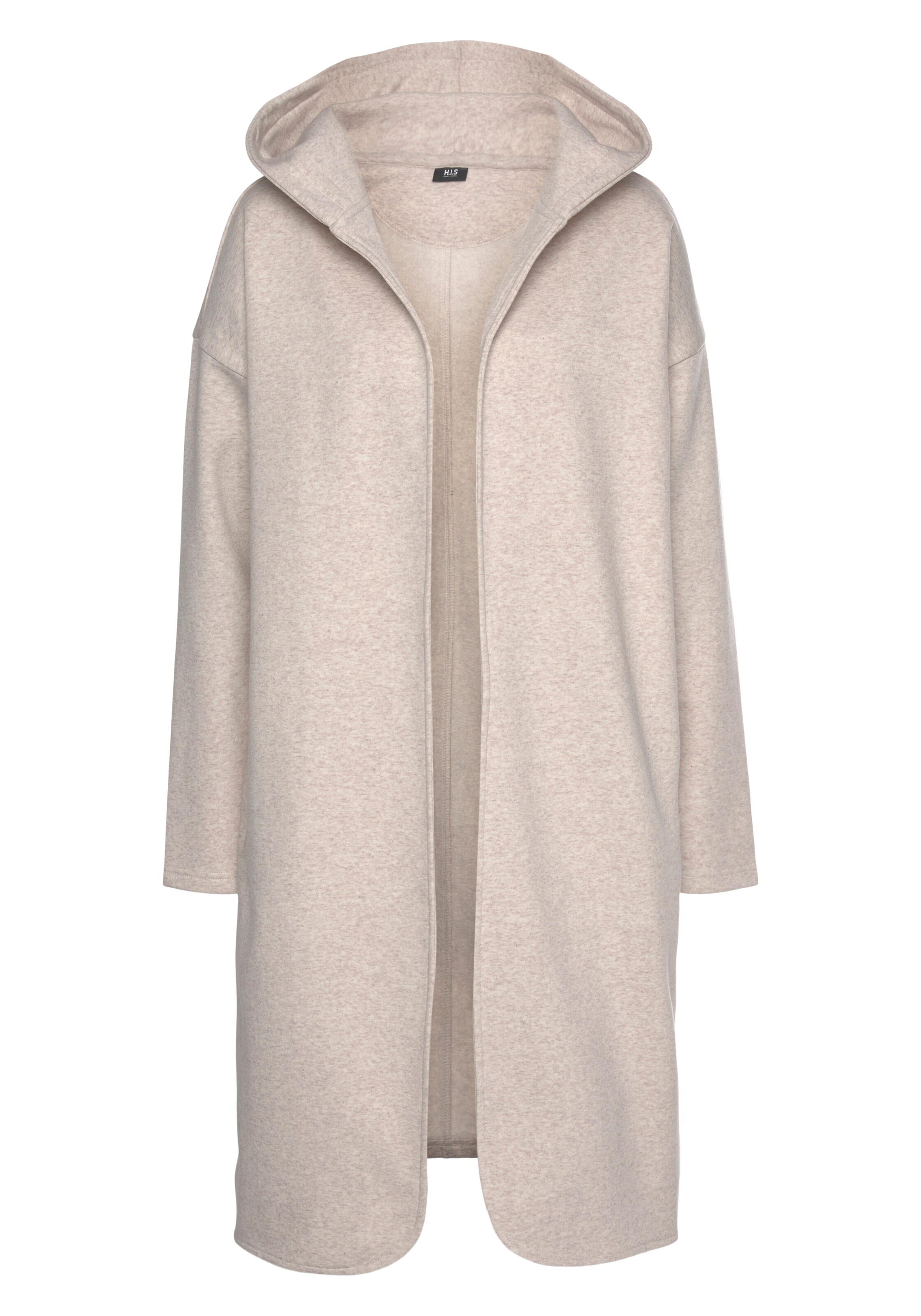 Veste de survêtement H.I.S en beige : devant