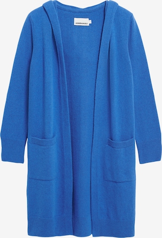 ARMEDANGELS Gebreid vest ' WANDAA ' in Blauw: voorkant