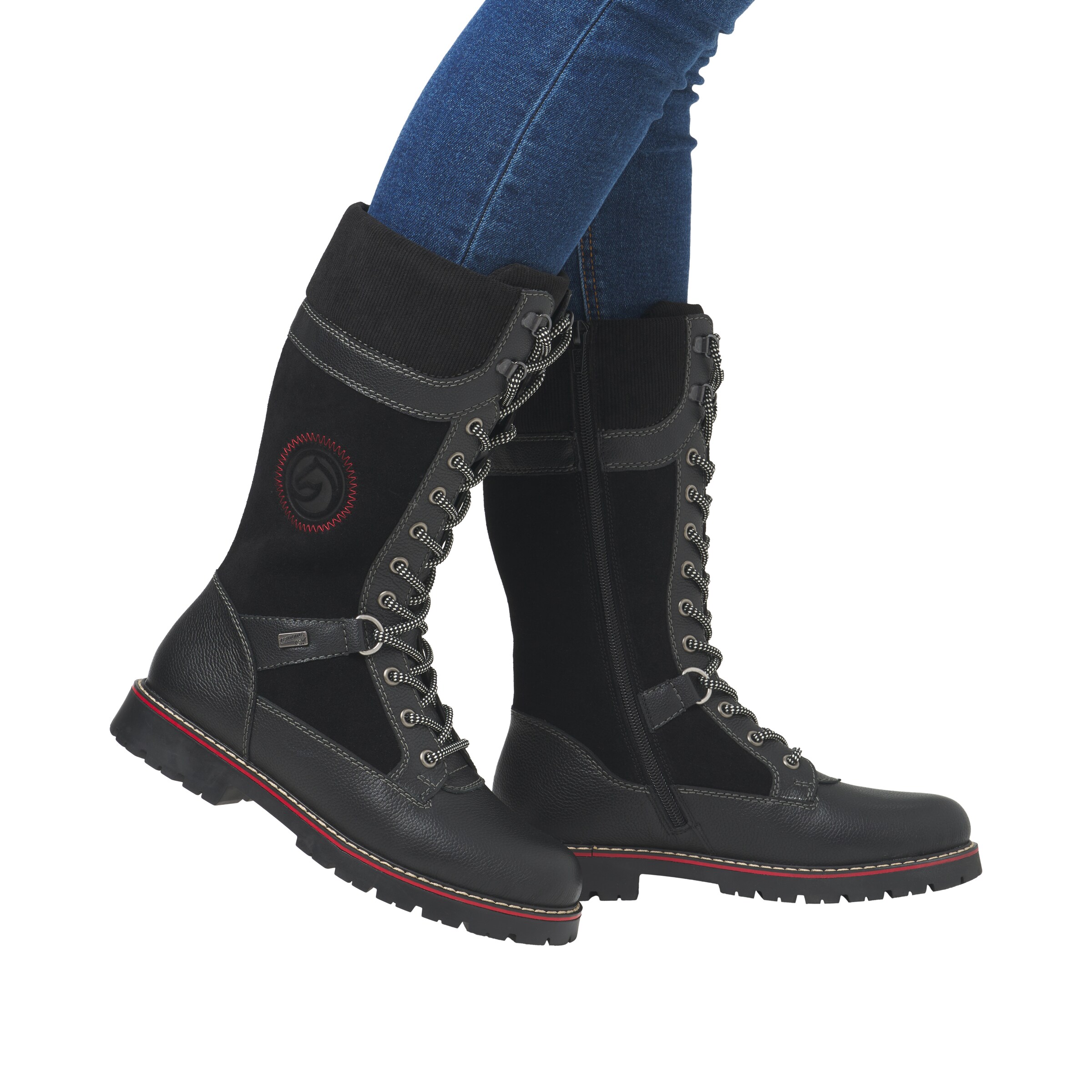 REMONTE Boots 'D9380' in Black