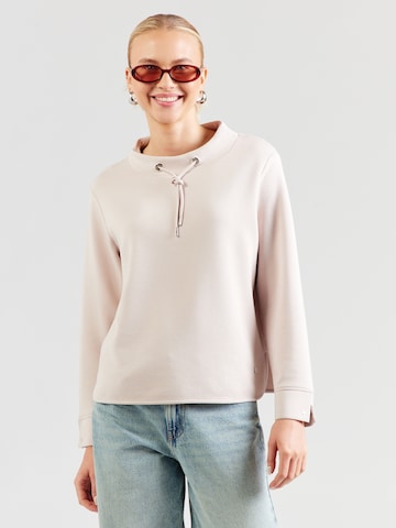 Sweat-shirt monari en rose : devant