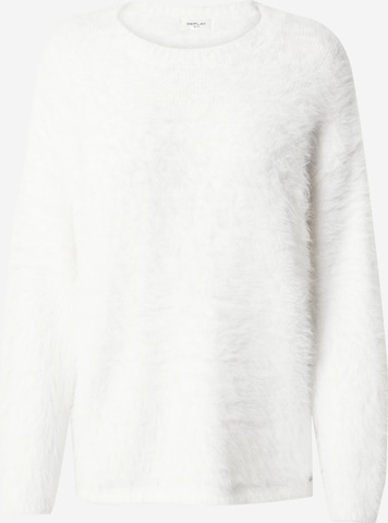 REPLAY - Pullover em branco: frente