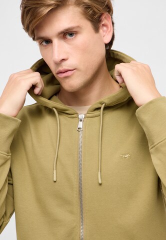 MUSTANG Sweatshirt ' Brighton ' in Grün