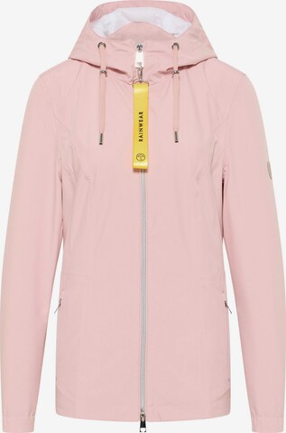 Barbara Lebek Between-Season Jacket in Pink: front