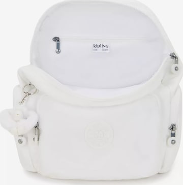 Sac à dos 'CITY ZIP S' KIPLING en blanc