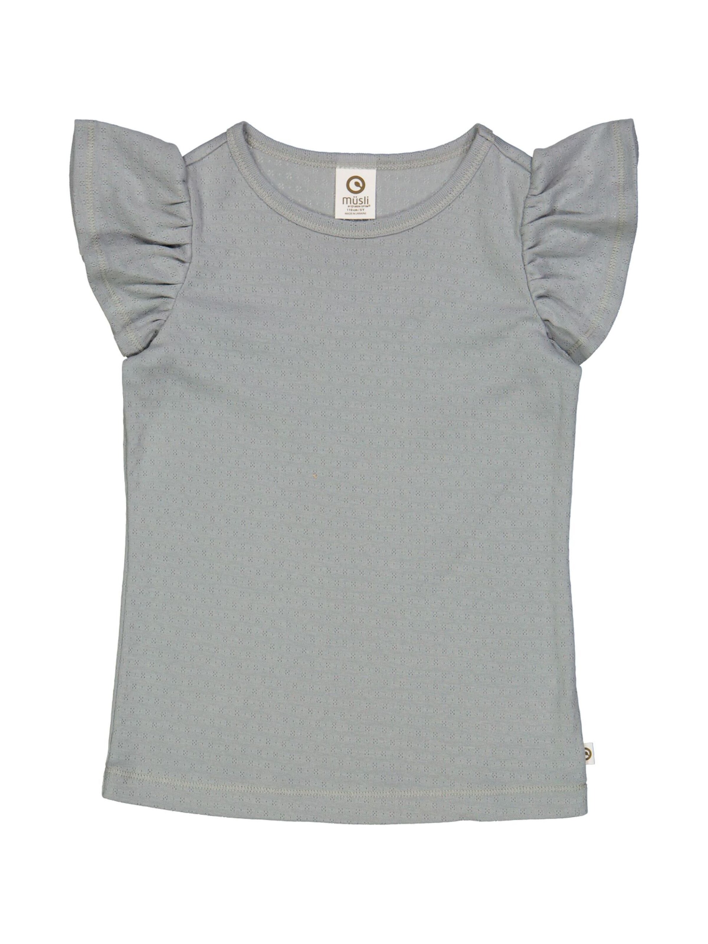 Müsli by GREEN COTTON - Camisola em azul: frente